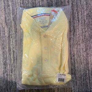French Toast Boys Girls‎ XXL School Uniform Polo Shirt Yellow Short Sleeve New